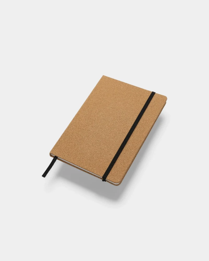 Cuaderno A5 de corcho y papel de lija personalizable