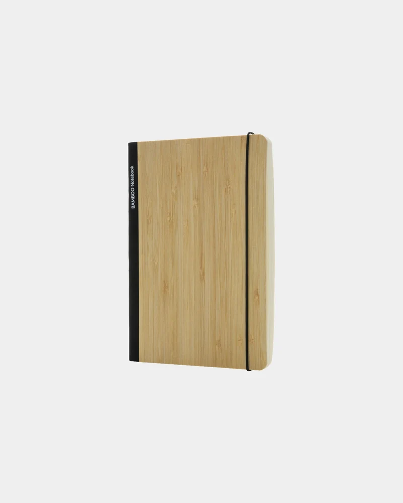 Libreta A5 de bambú FSC certificado para personalizar