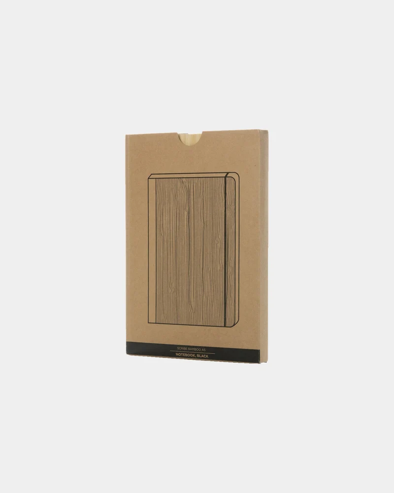 Libreta A5 de bambú FSC certificado para personalizar