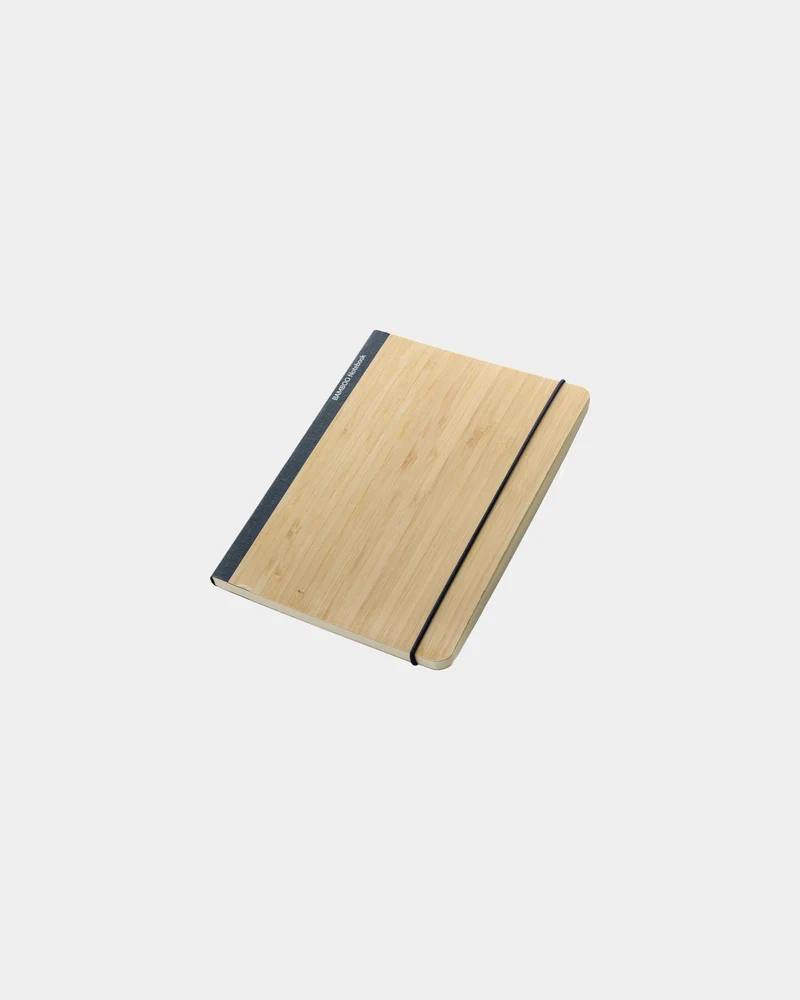Libreta A5 de bambú FSC certificado para personalizar