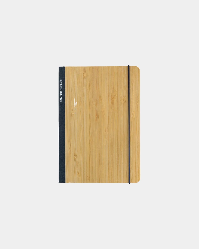 Libreta A5 de bambú FSC certificado para personalizar