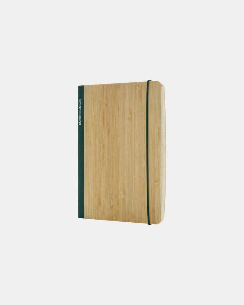 Libreta A5 de bambú FSC certificado para personalizar