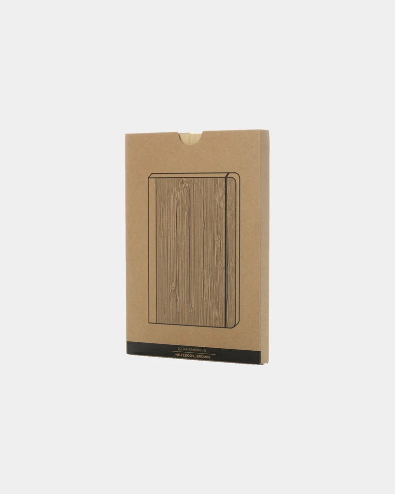 Libreta A5 de bambú FSC certificado para personalizar