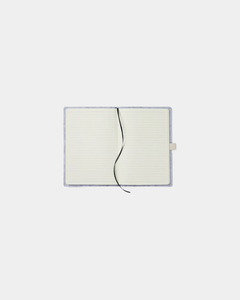Libreta fieltro reciclado Vinga Albon A5 para personalizar