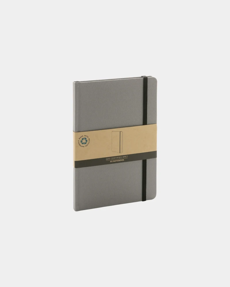 Libreta A5 rPET certificada GRS para personalizar