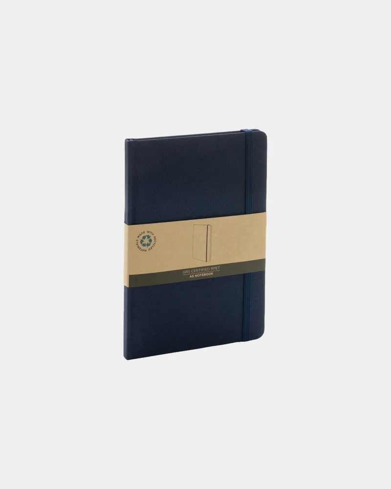 Libreta A5 rPET certificada GRS para personalizar