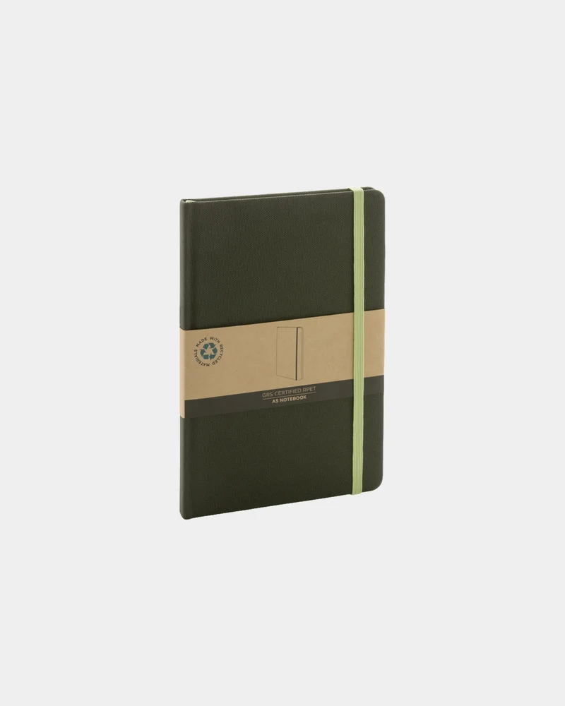 Libreta A5 rPET certificada GRS para personalizar