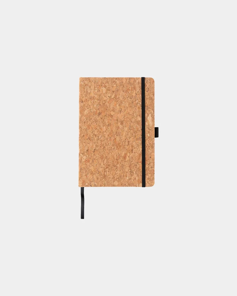 Libreta A5 tapa dura corcho FSC para personalizar
