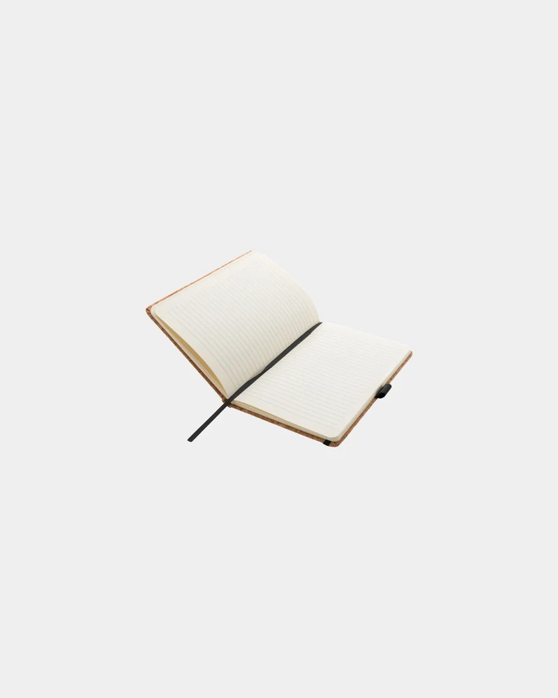 Libreta A5 tapa dura corcho FSC para personalizar