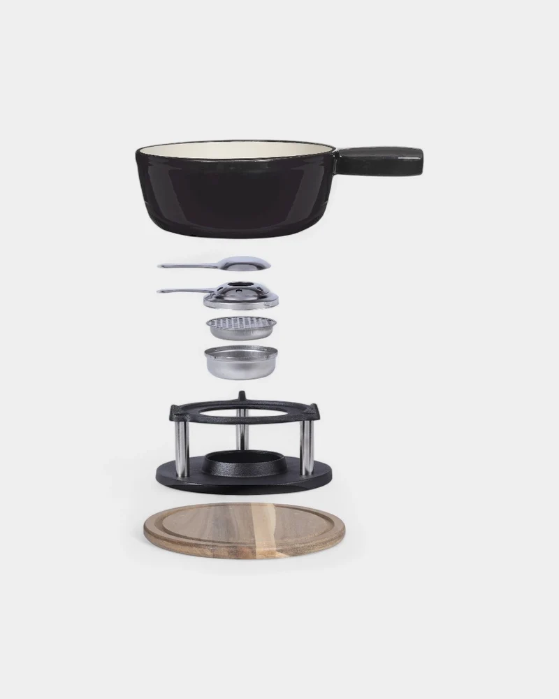 Servicio de fondue tradicional personalizable