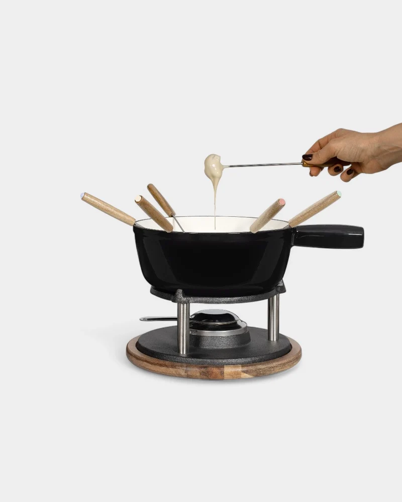Servicio de fondue tradicional personalizable