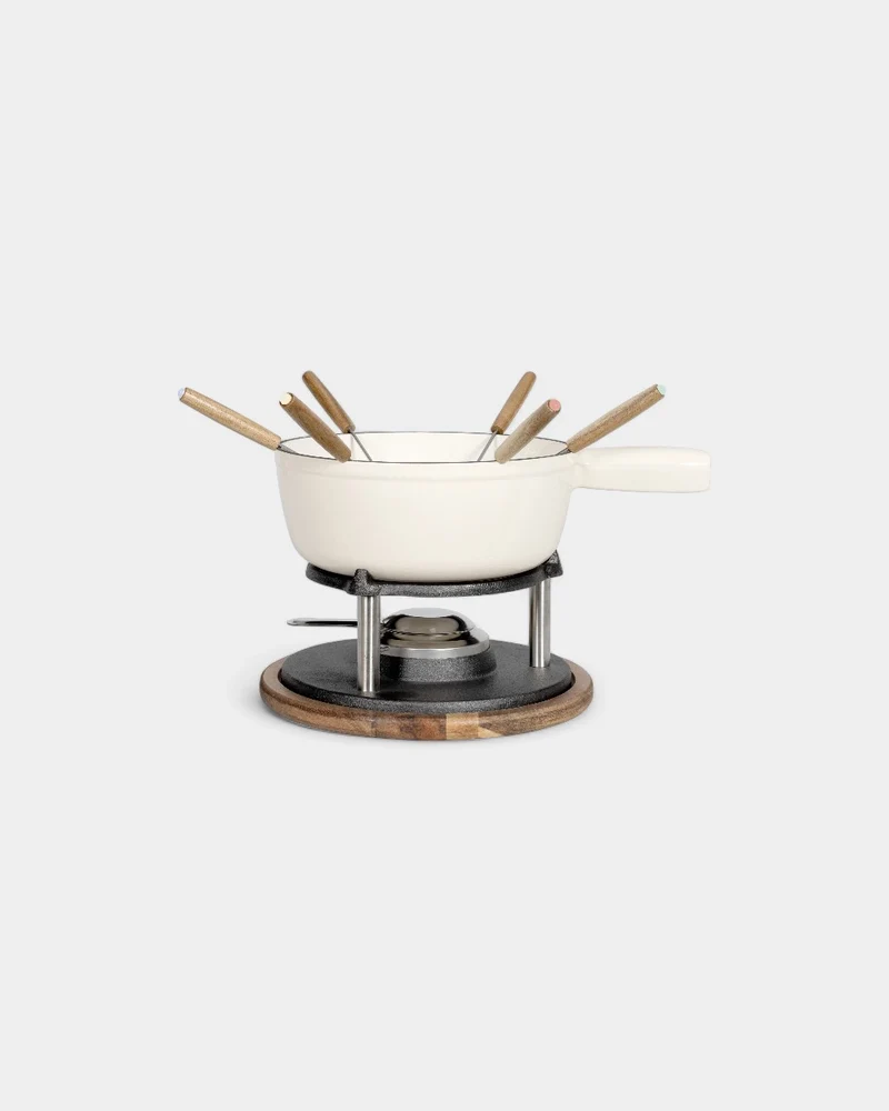Servicio de fondue tradicional personalizable