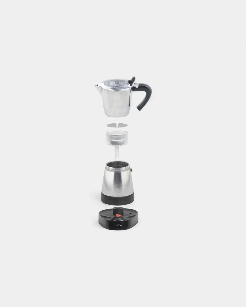 Cafetera italiana eléctrica personalizable