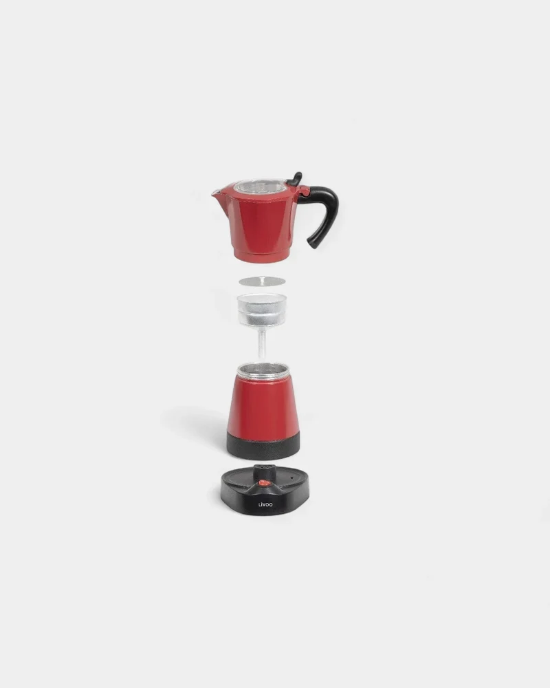 Cafetera italiana eléctrica personalizable