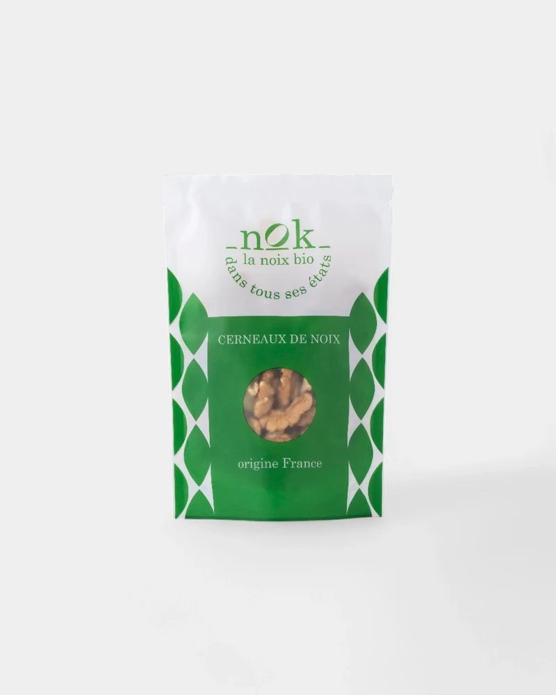 Nueces peladas ecológicas belgas y francesas personalizables