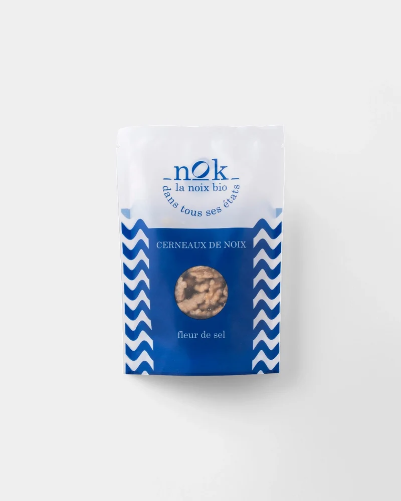 Nueces peladas ecológicas belgas y francesas personalizables
