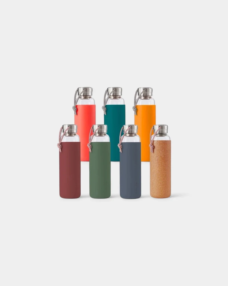 Botella de vidrio personalizable