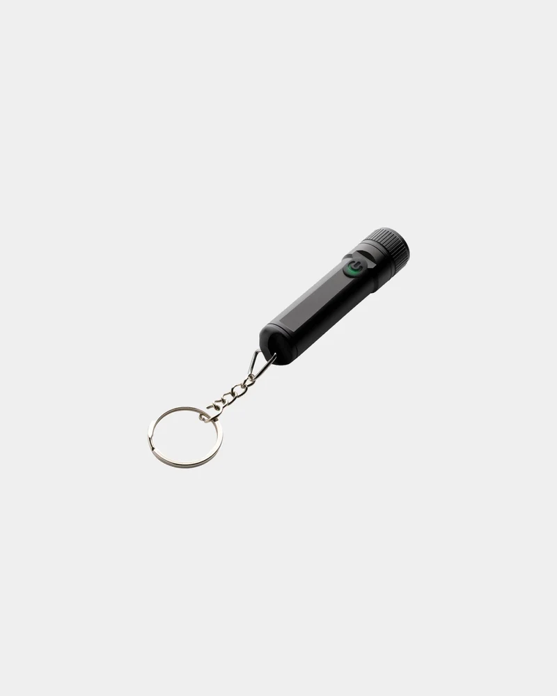 Llavero linterna recargable aluminio para personalizar