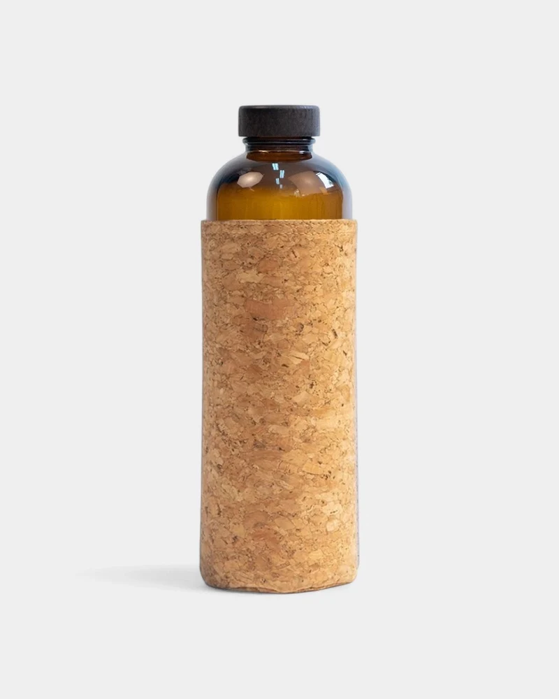 Botella de vidrio de 600 ml fabricada en Europa, personalizable