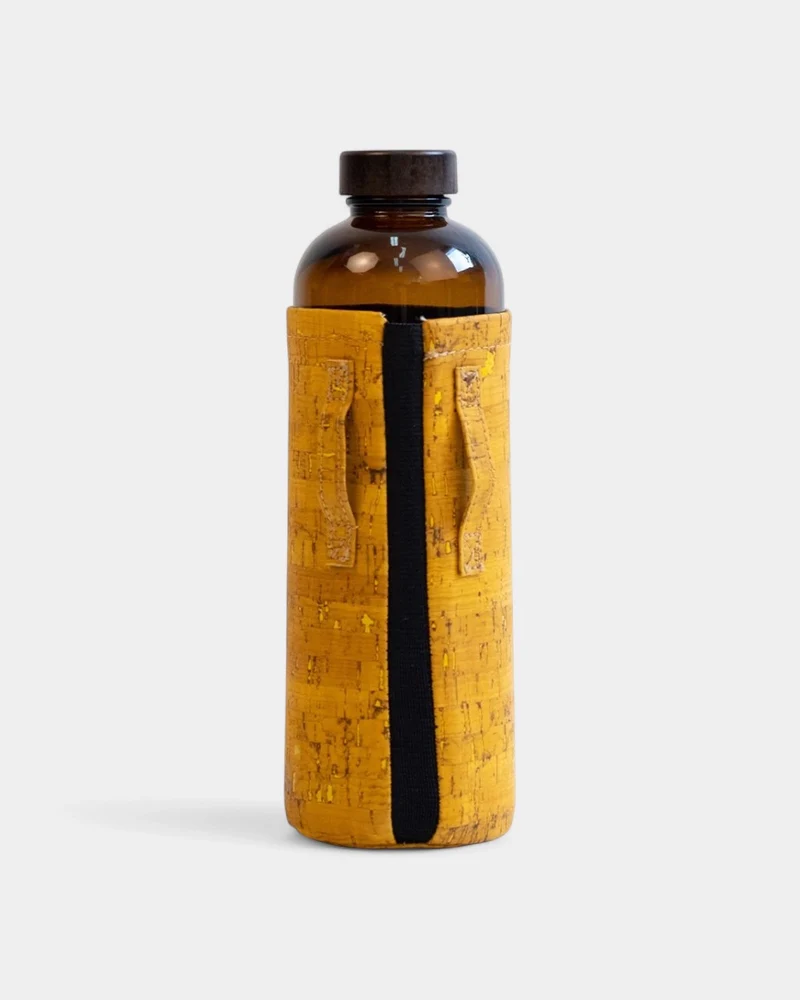 Botella de vidrio de 600 ml fabricada en Europa, personalizable