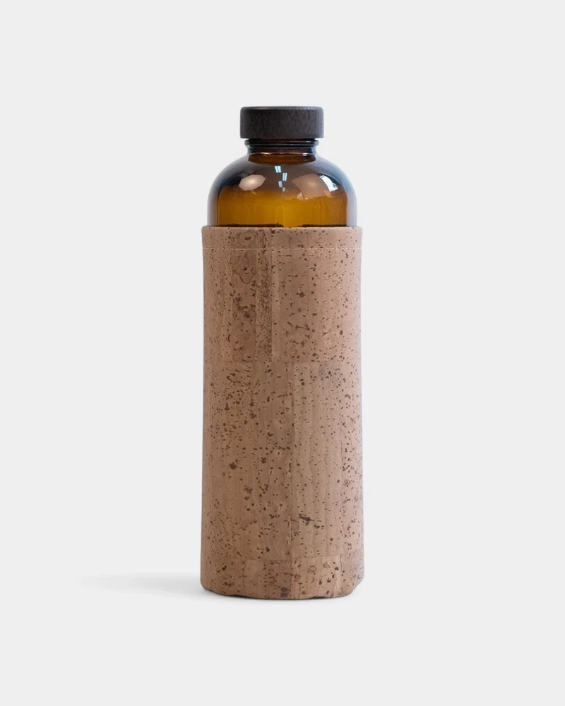 Botella de vidrio de 600 ml fabricada en Europa, personalizable