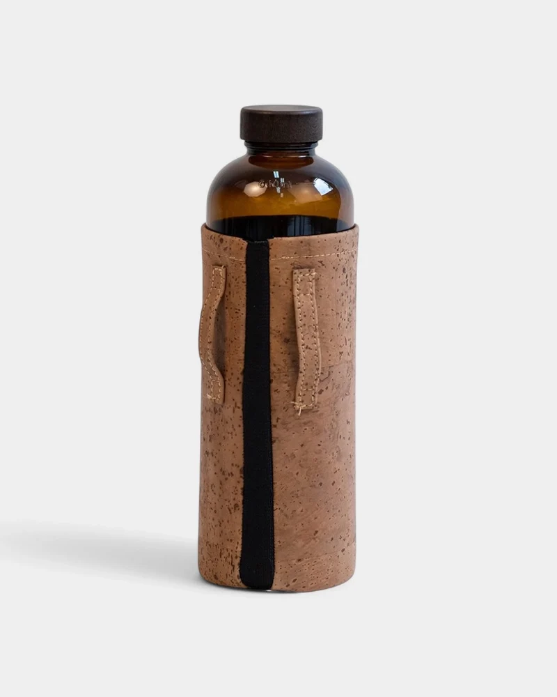 Botella de vidrio de 600 ml fabricada en Europa, personalizable