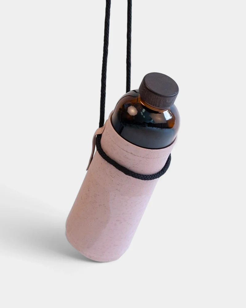Botella de vidrio de 600 ml fabricada en Europa, personalizable
