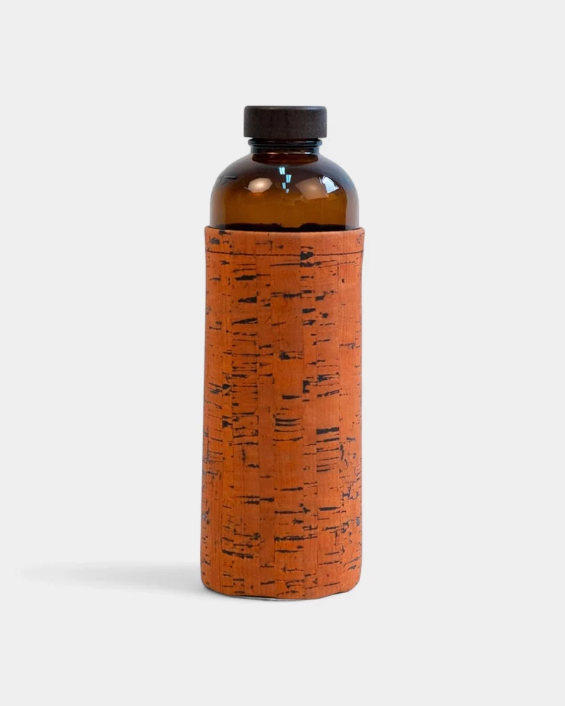 Botella de vidrio de 600 ml fabricada en Europa, personalizable
