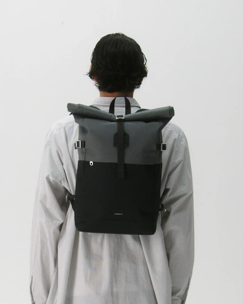 Mochila Rolltop reciclada Sandqvist Icon para personalizar