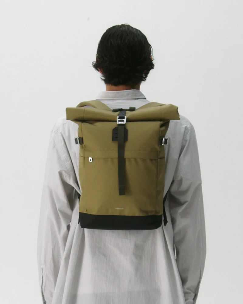 Mochila Rolltop reciclada Sandqvist Icon para personalizar