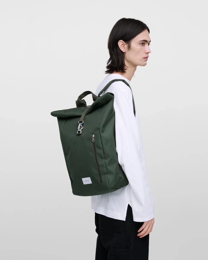 Mochila Sandqvist Ground Rolltop 19L para personalizar