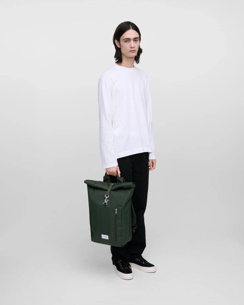 Mochila Sandqvist Ground Rolltop 19L para personalizar