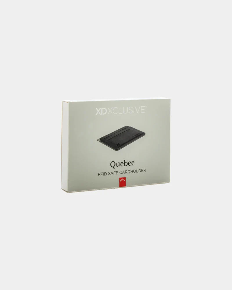 Tarjetero anti RFID PU Québec para personalizar
