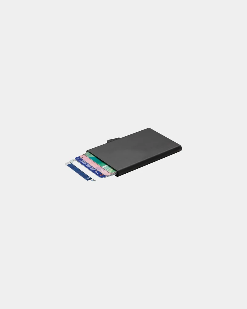 Tarjetero de aluminio anti RFID para personalizar