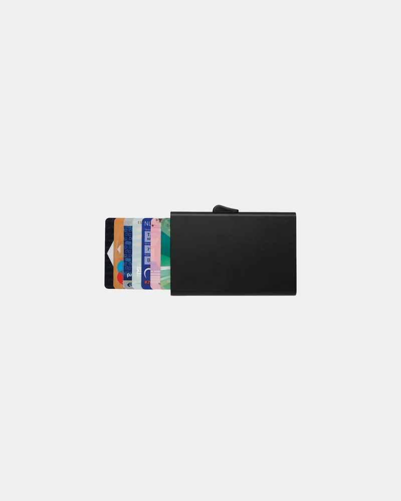 Tarjetero de aluminio anti RFID para personalizar