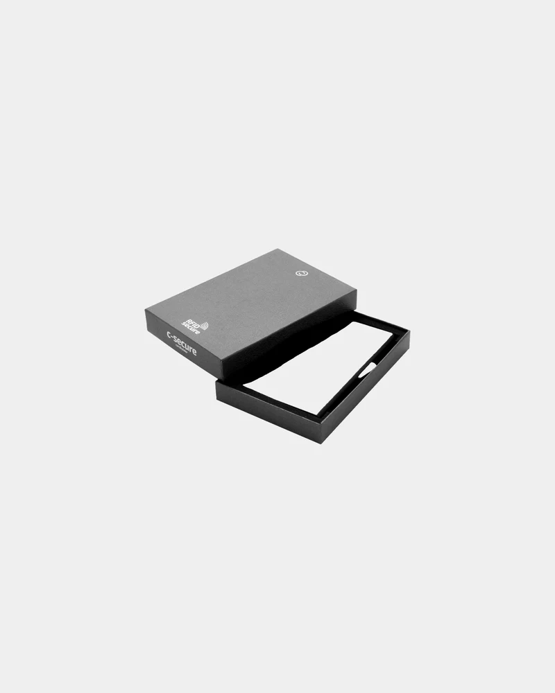 Tarjetero de aluminio anti RFID para personalizar
