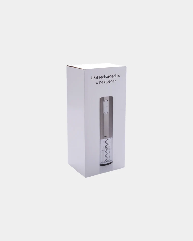Sacacorchos eléctrico USB recargable para personalizar