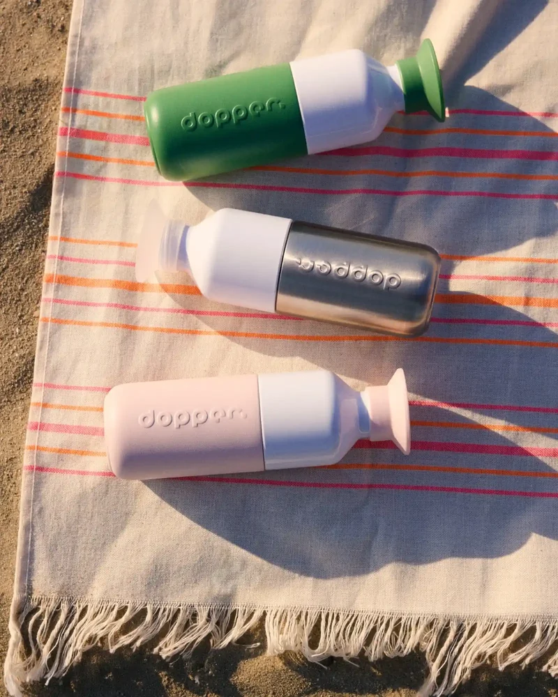 Botella acero inoxidable Dopper Steel para personalizar