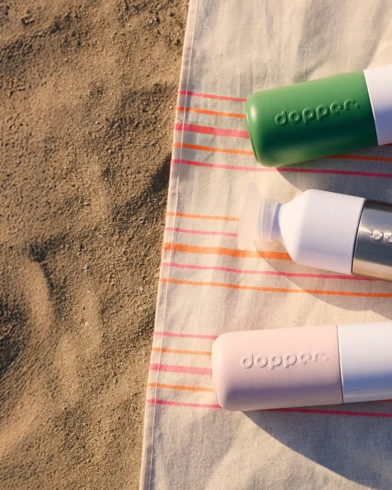 Botella acero inoxidable Dopper Steel para personalizar