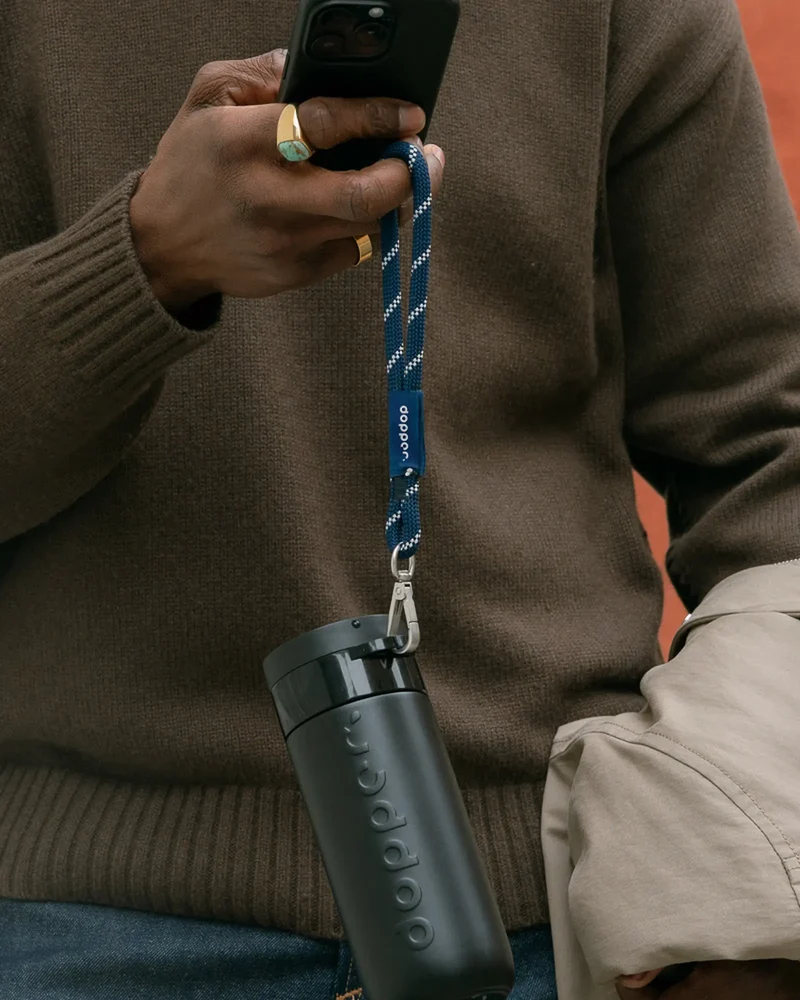 Mug térmico reciclado Dopper Travel 400ml para personalizar
