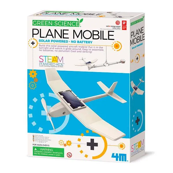 Avión Solar Móvil Green Science 4M
