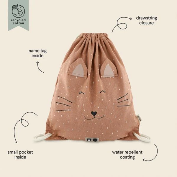 Mochila Saco Trixie Gato