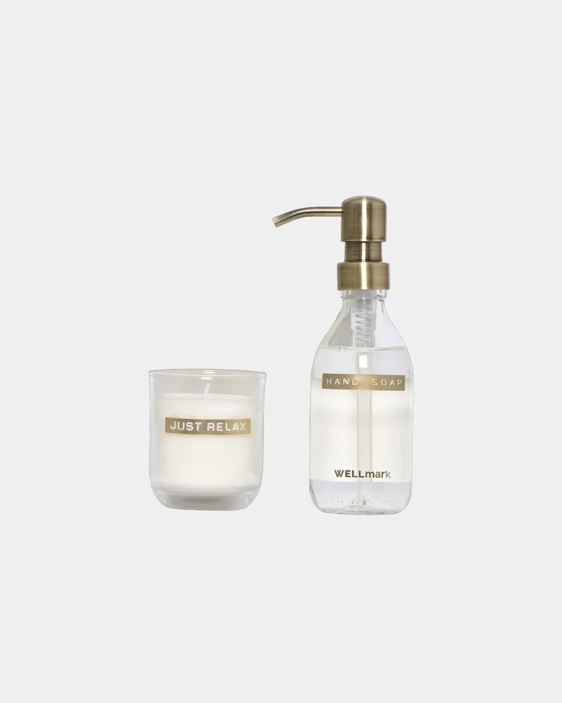 Set jabón y vela perfumada para personalizar