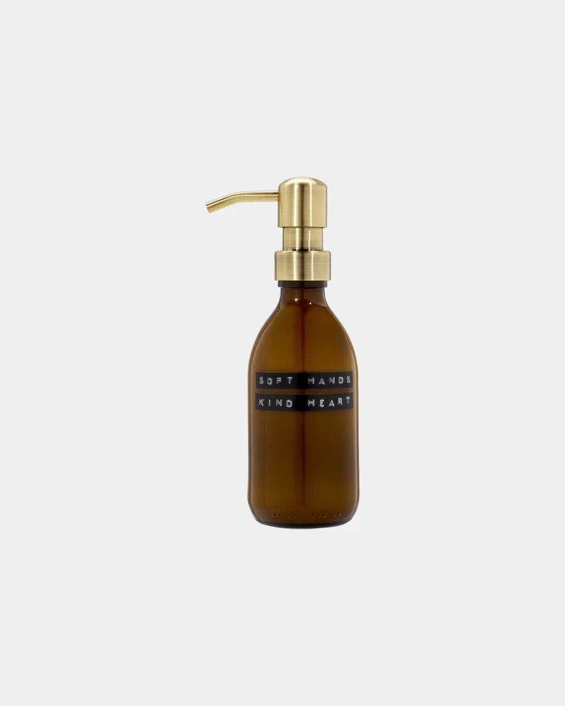 Dispensador de jabón de vidrio 250ml para personalizar