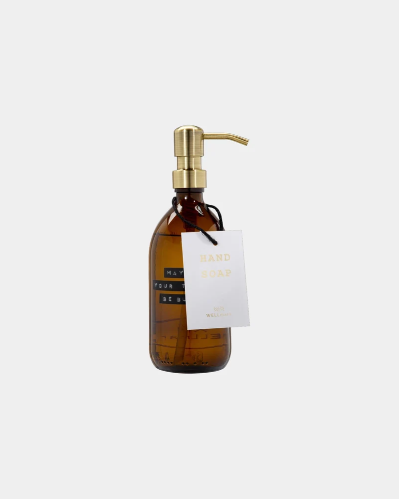 Dispensador de jabón de vidrio 500ml para personalizar