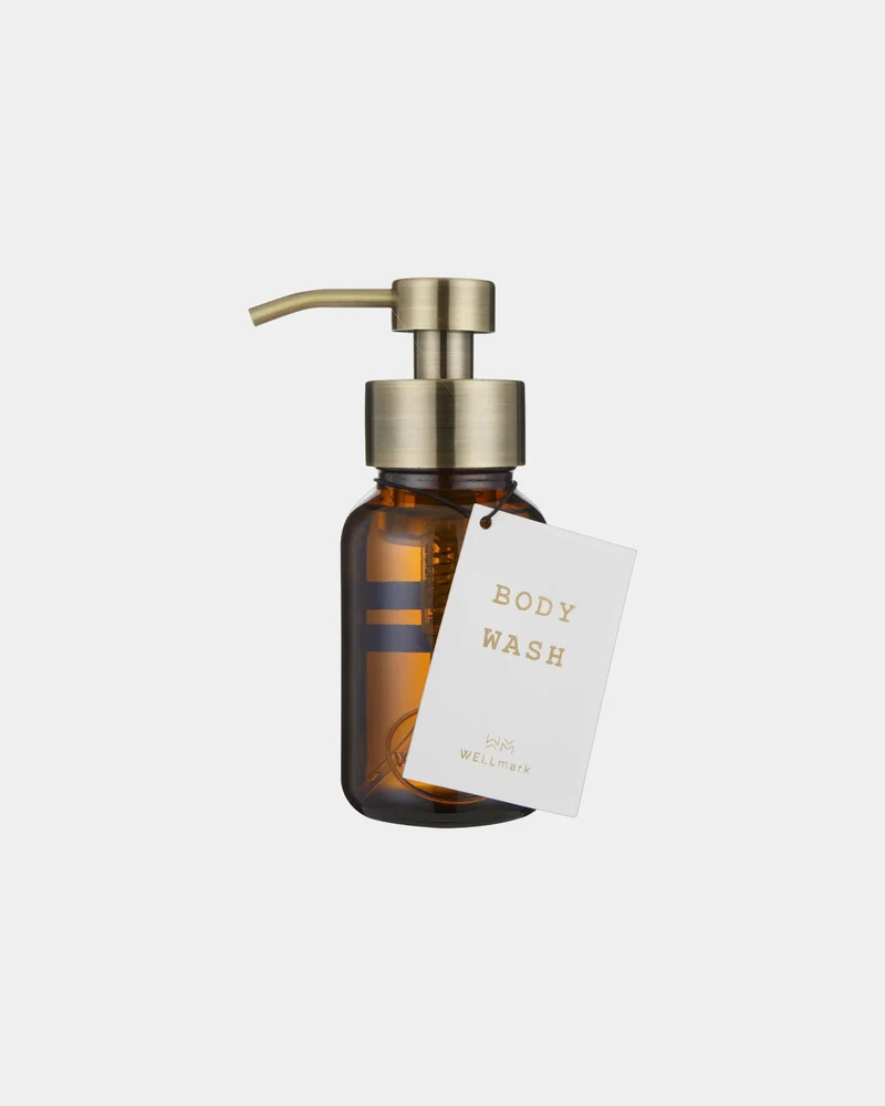 Gel de ducha vidrio reciclado bambú para personalizar