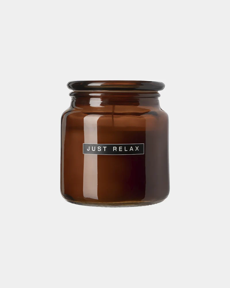 Vela perfumada cera de colza 350g para personalizar