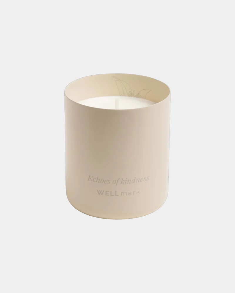 Vela perfumada de cera de soja para personalizar
