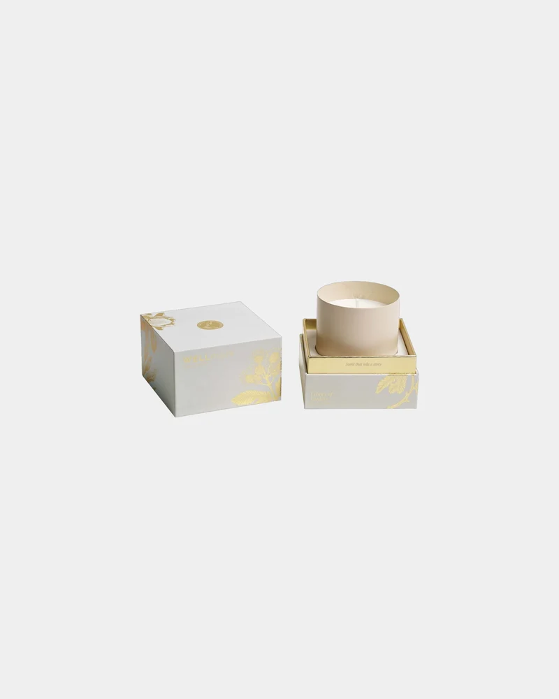 Vela perfumada de cera de soja para personalizar