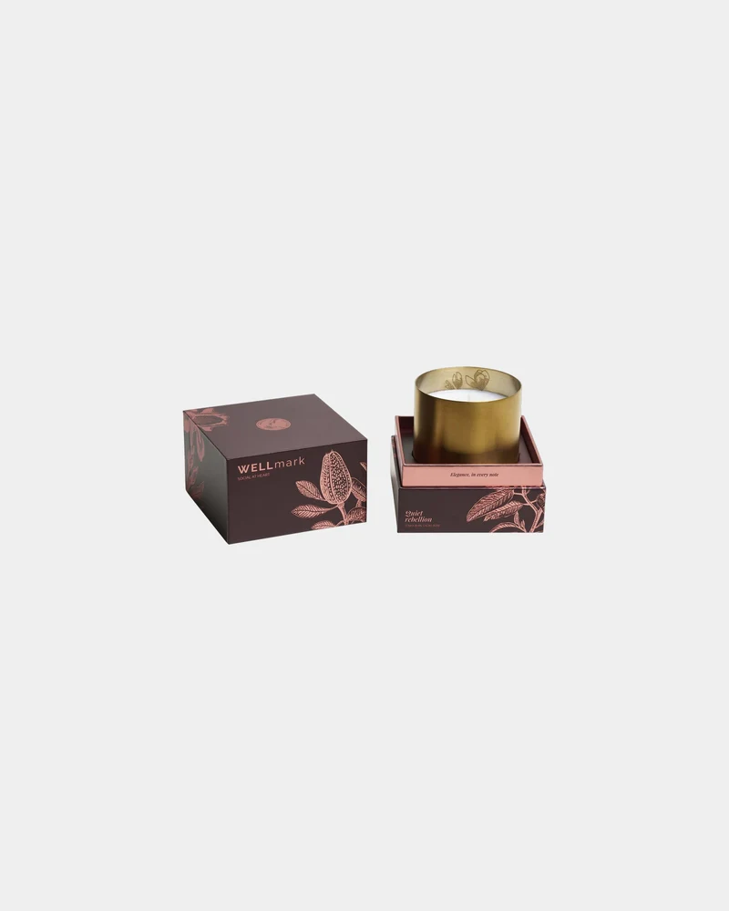 Vela perfumada de cera de soja para personalizar